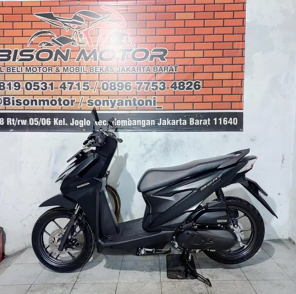 HONDA NEW BEAT SMARTKEY KEYLESS 110 TAHUN 2025 ISTIMEWA WARNA HITAM