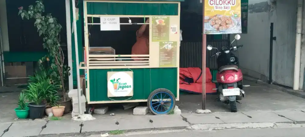 DIJUAL GEROBAK ES TEH