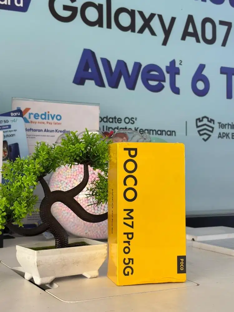 POCO M7 Pro 5G 8/256 BARU GARANSI