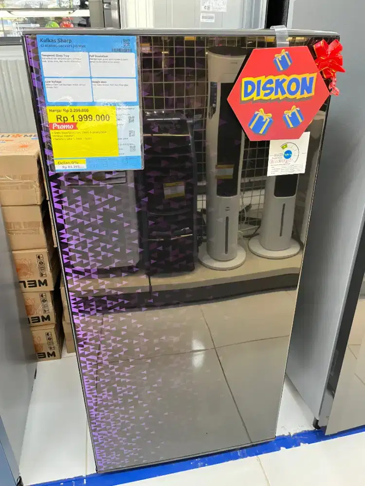 Kulkas Sharp SJ-X185MG-GB