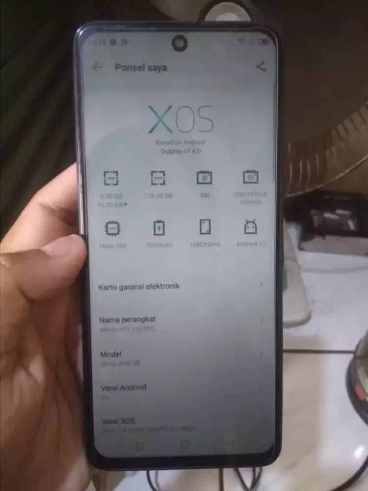 infinix hot 11S NFC 6/128gb normal