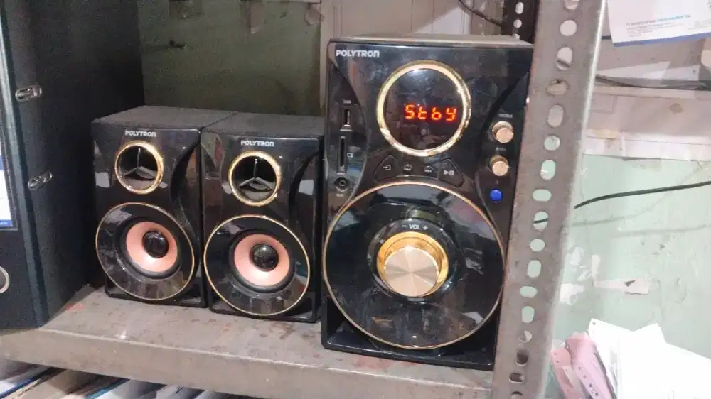 Sound merek polytron super basss