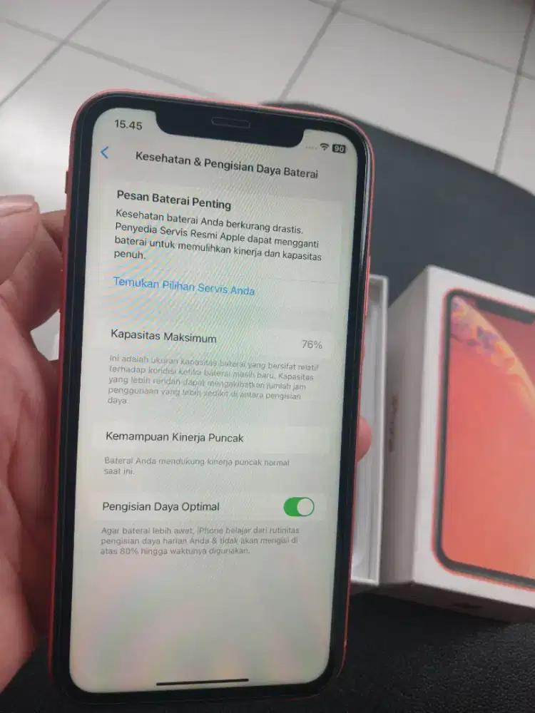 iPhone XR 128 GB all operator Kemenperin