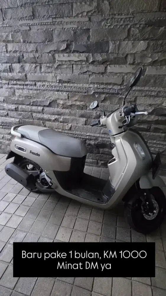 Yamaha Fazzio Lux Hybrid warna Titan 2025 new colour
