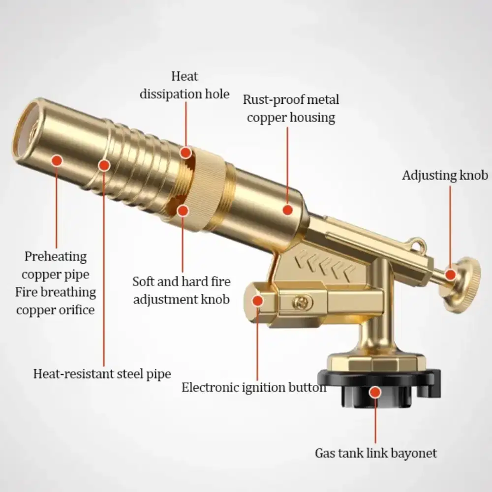 TORCH KEPALA GAS KALENG PORTABEL SERBAGUNA BACA DESKRIPSI