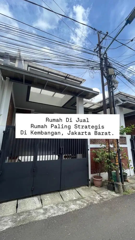 Rumah Di Jual Paling Strategis di Meruya Jakarta Barat