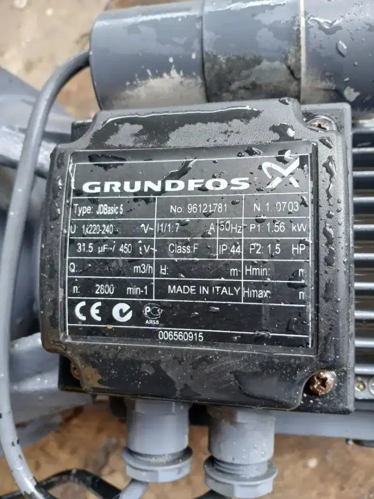 Jet pump grundfos