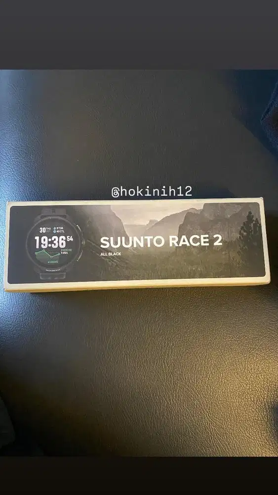 Suunto Race 2 All Black Resmi Indonesia