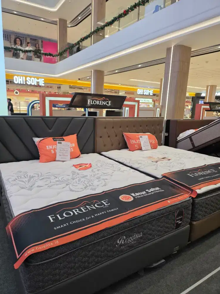 CREDIT SPRINGBED FLOREN 1 SET BUNGA 0% NO DP