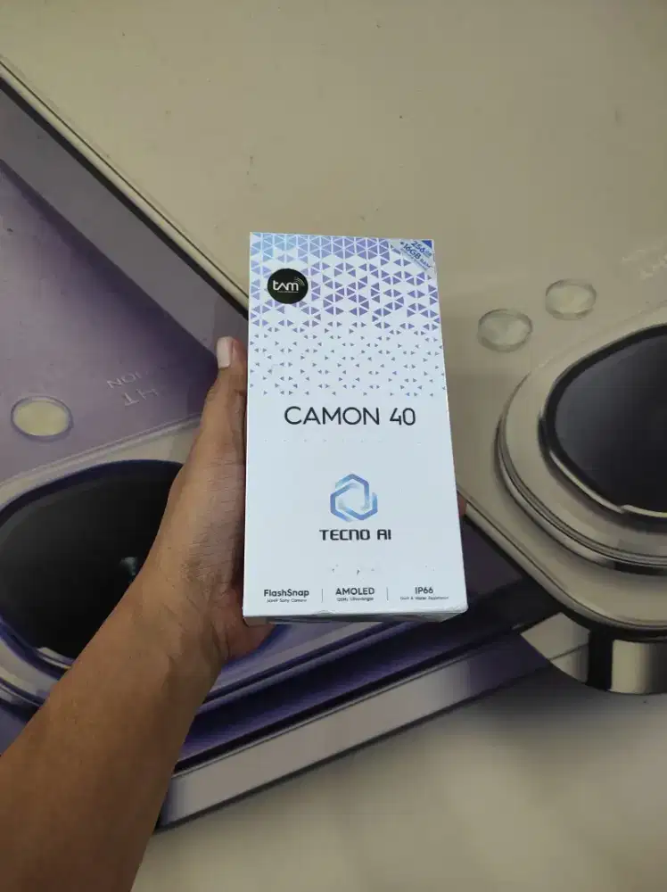 [ fast respon WA ] Tecno Camon 40 8+8/256 Garansi resmi 13bln