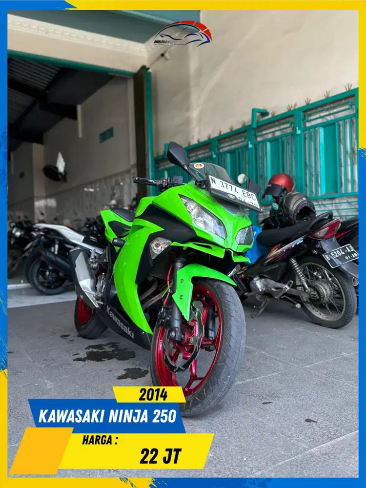 KAWASAKI NINJA 250 2014 MURAN MERIAH MASZEHH HIKMAH MOTOR KEPUH MALANG
