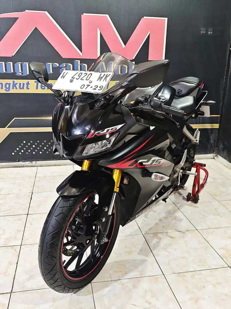 Yamaha all New R15 VVA V3 TH 2019 Hitam glossy
