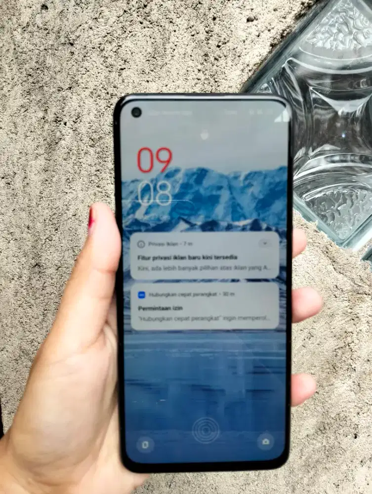 Oppo reno 5 8/128 lengkap