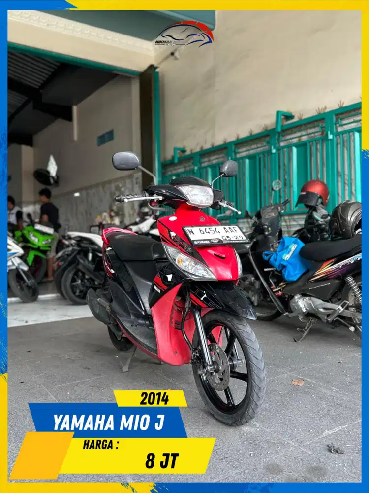 YAMAHA MIO J 2014 MURAH CIAMIK MASZEEHH HIKMAH MOTOR KEPUH MALANG