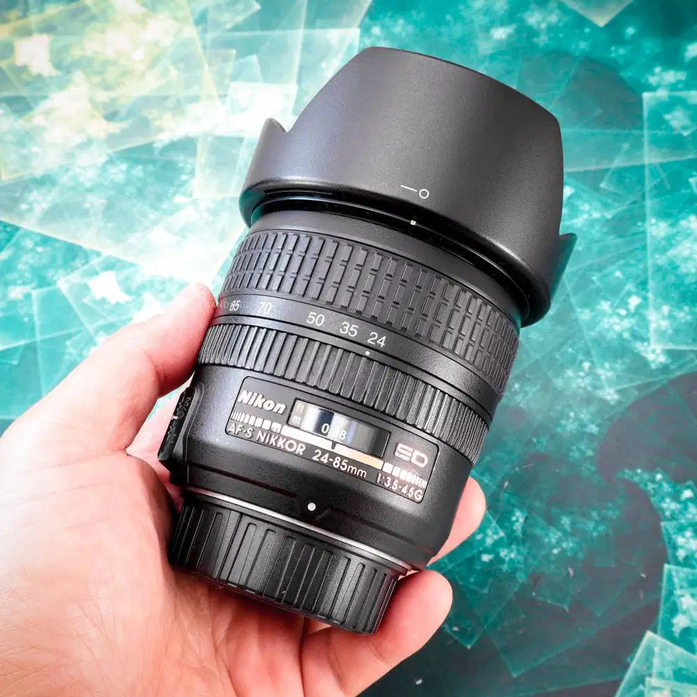 Nikon AF-S 24-85mm F3.5-4.5 ED Nikkor. Used Mulus. bisa fullframe. AFS