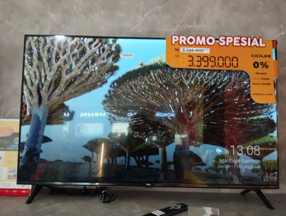 TCL LED GOOGLE TV 4K BISA KREDIT TANPA DP