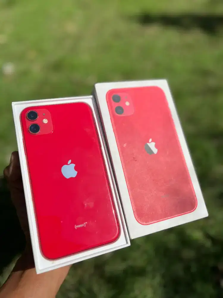 iPhone 11 128 garansi ibox Merah