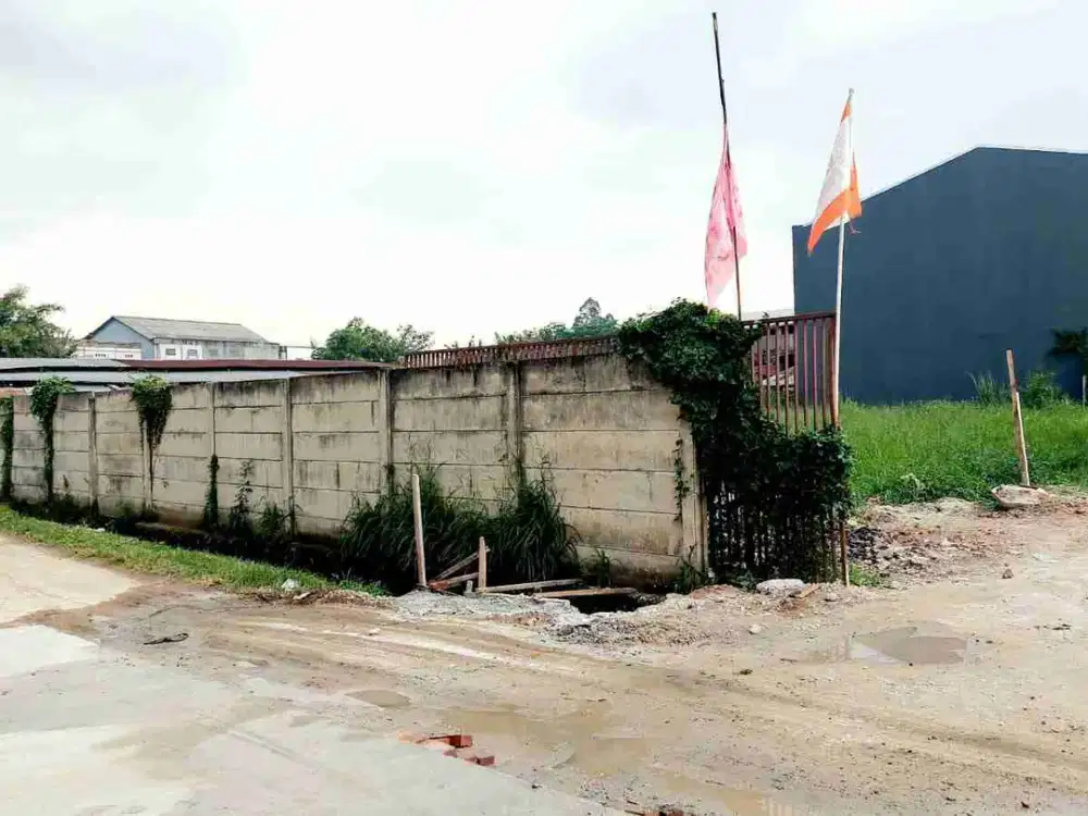 Tanah Komersial Siap Bangun Di Pergudangan Pinang Cipondoh Tangerang