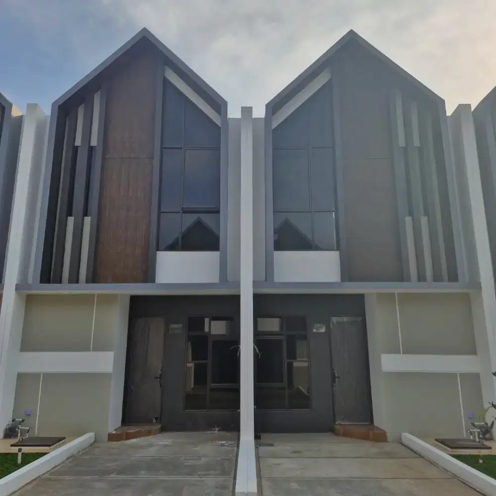 Rumah Siap Huni 2lantai 3kamar tidur Free Biaya Akad KPR dan Surat SHM