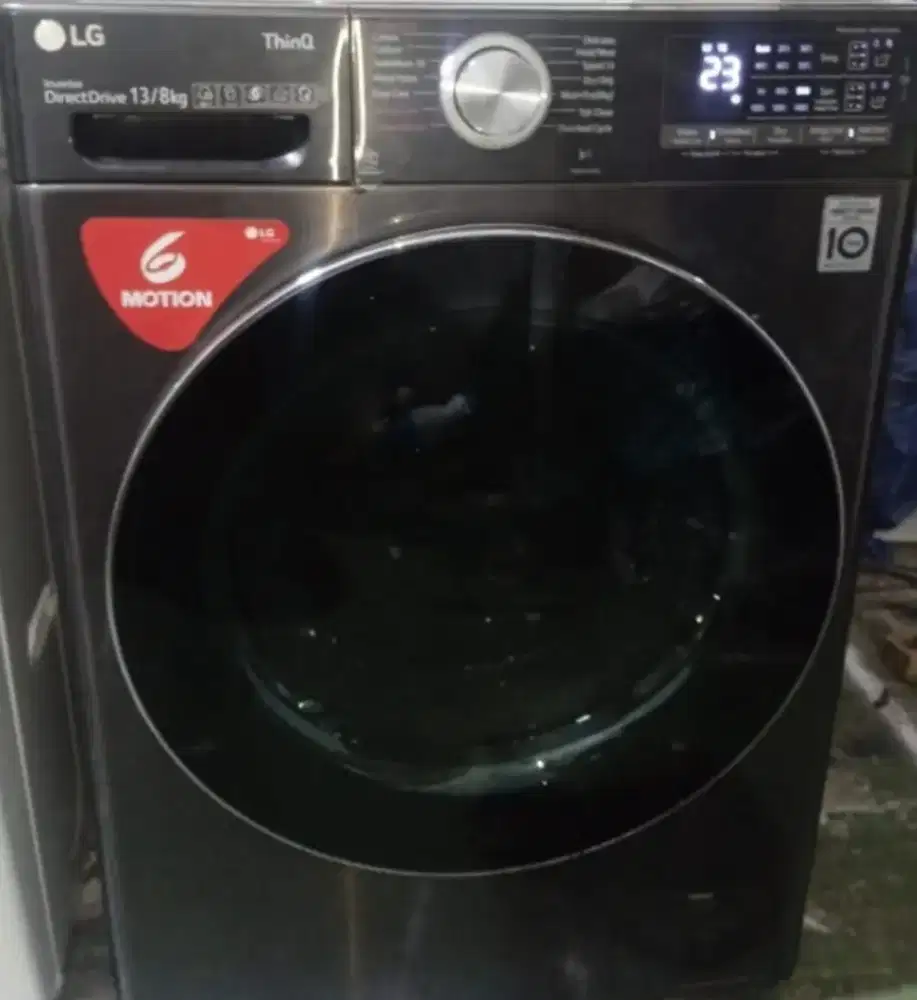 Mesin cuci merk LG kap 13 kg