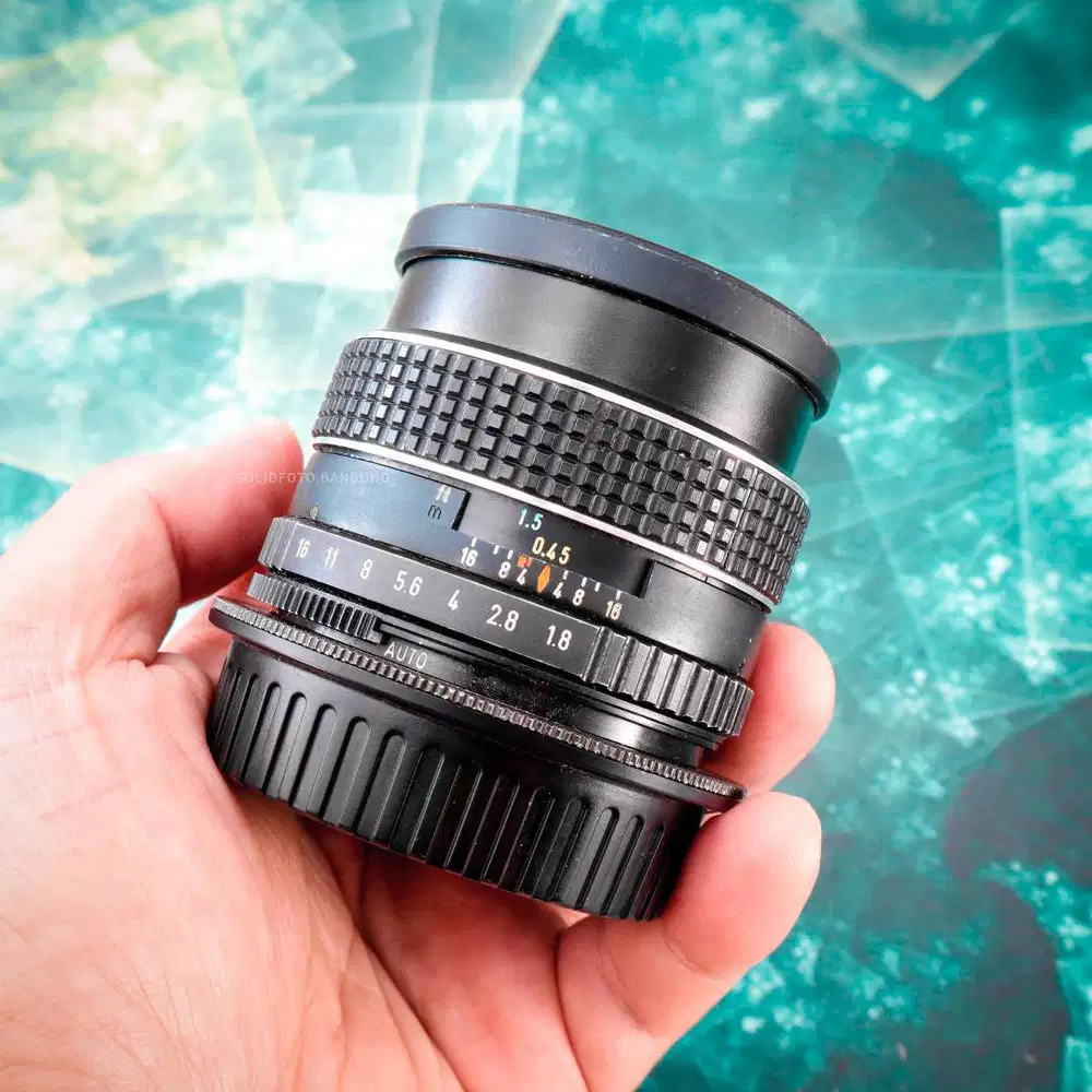 Pentax SMC Takumar 55mm F1.8. Used. Murah. Manual Vintage Lens