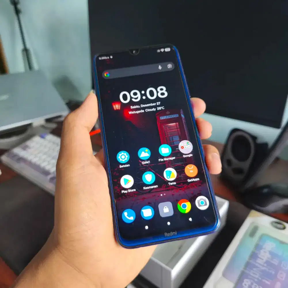 Redmi note 8 biru