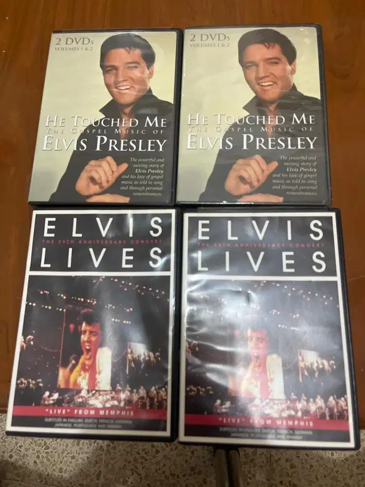 Kaset DVD Elvis Presley