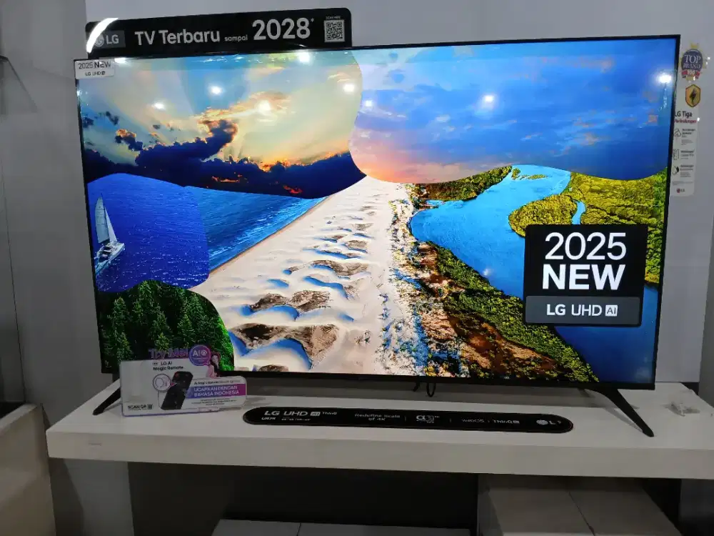 PROMO CICILAN 0% LG UHD AI THINQ SMART TV