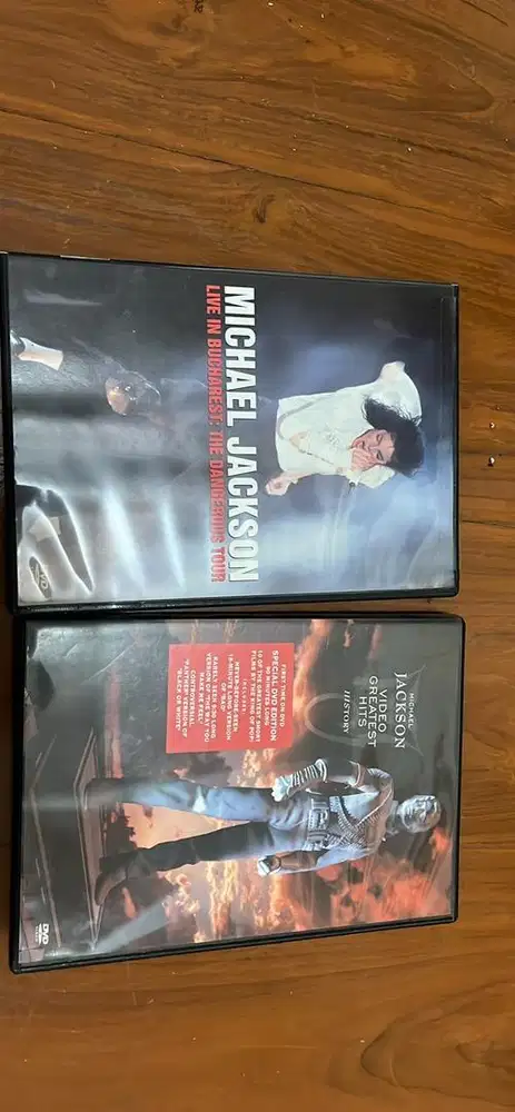 Kaset DVD michael jackson original