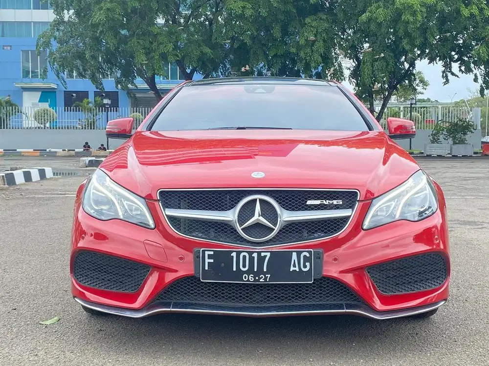 MERCY E200 AMG COUPE AT 2014 MERAH