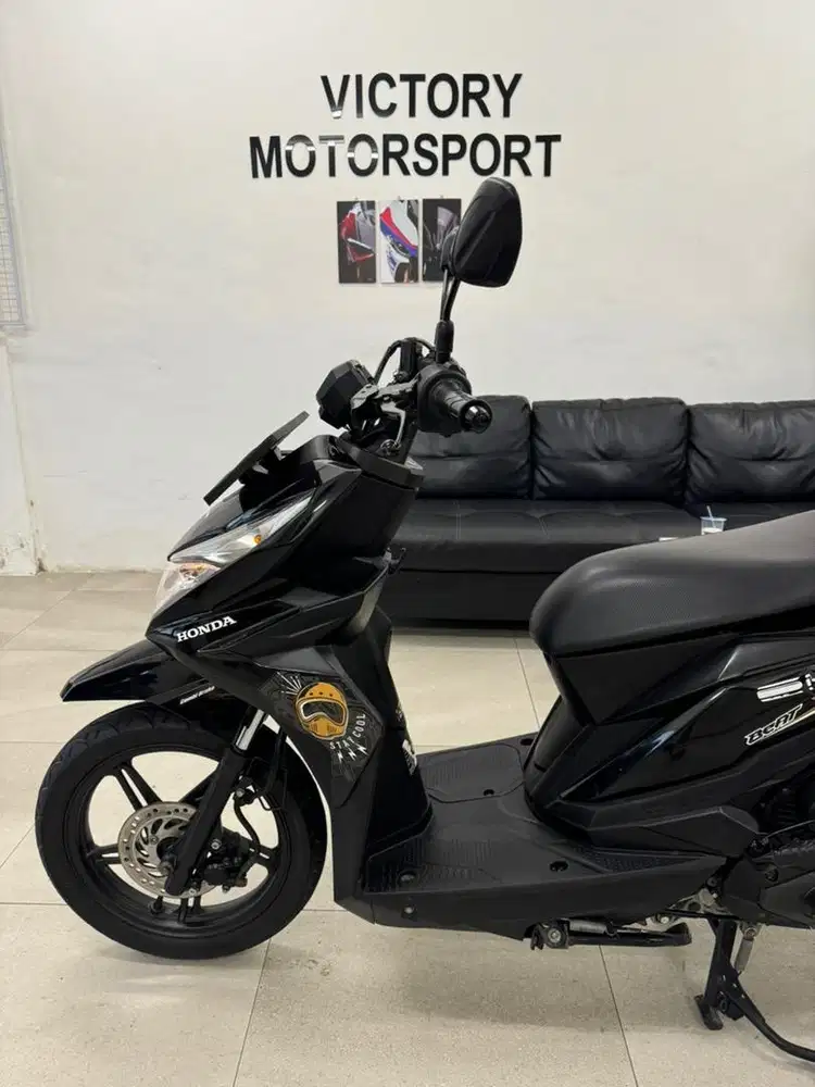 Honda Beat Street 110 CC tahun 2018 warna Hitam Matic Irit Bit Strit