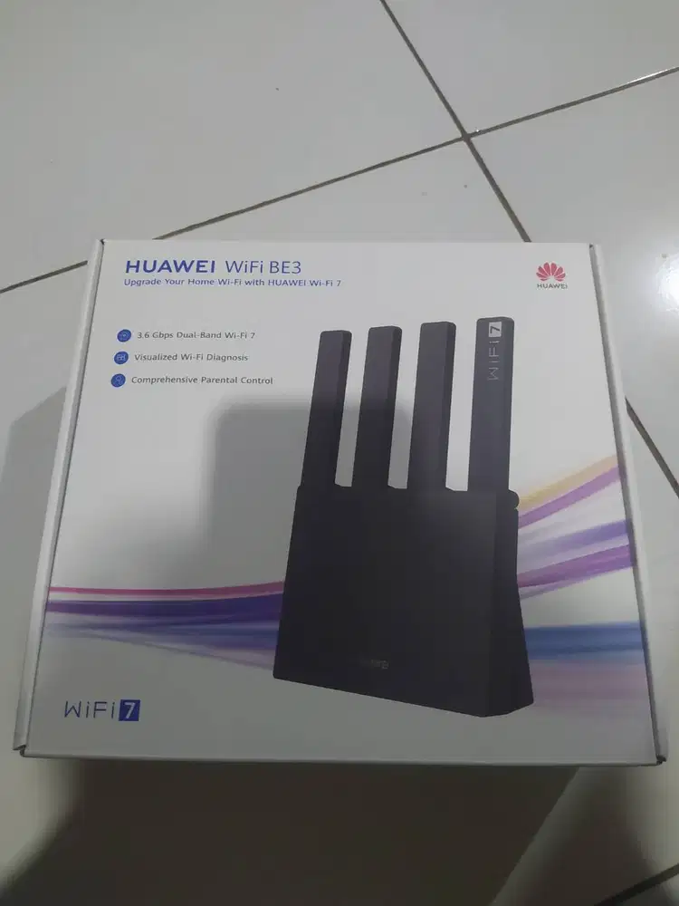 router HUAWEI WIFI BE3 belum pernah pakai nego