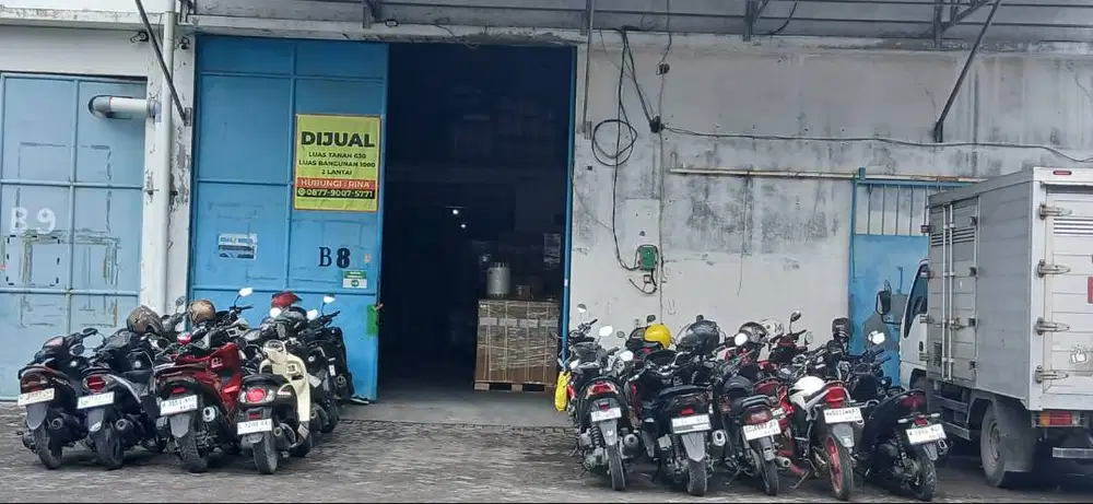 Jual Gudang Waru Tambak Sawah