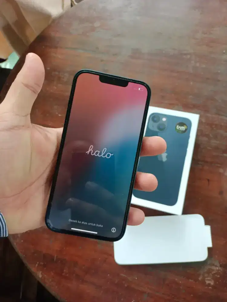 Iphone 13 128 resmi ibox garansi panjang agustus super mulus NETT