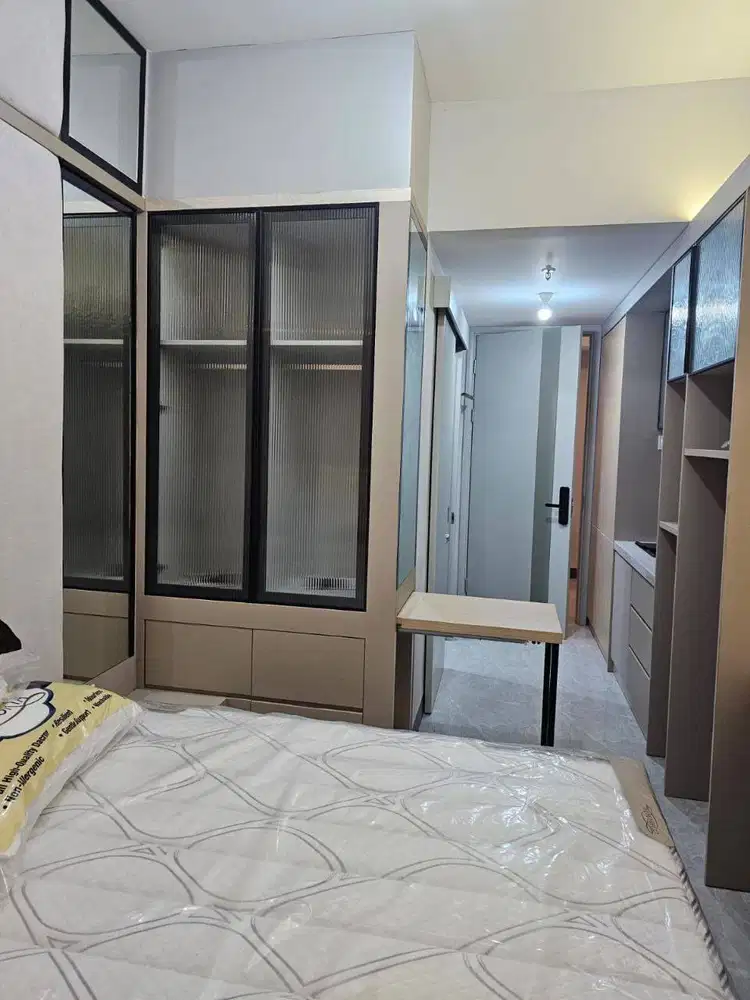 DISEWAKAN APARTEMEN BELLA PAKUWON CITY LANTAI 17 - BARU GRESS