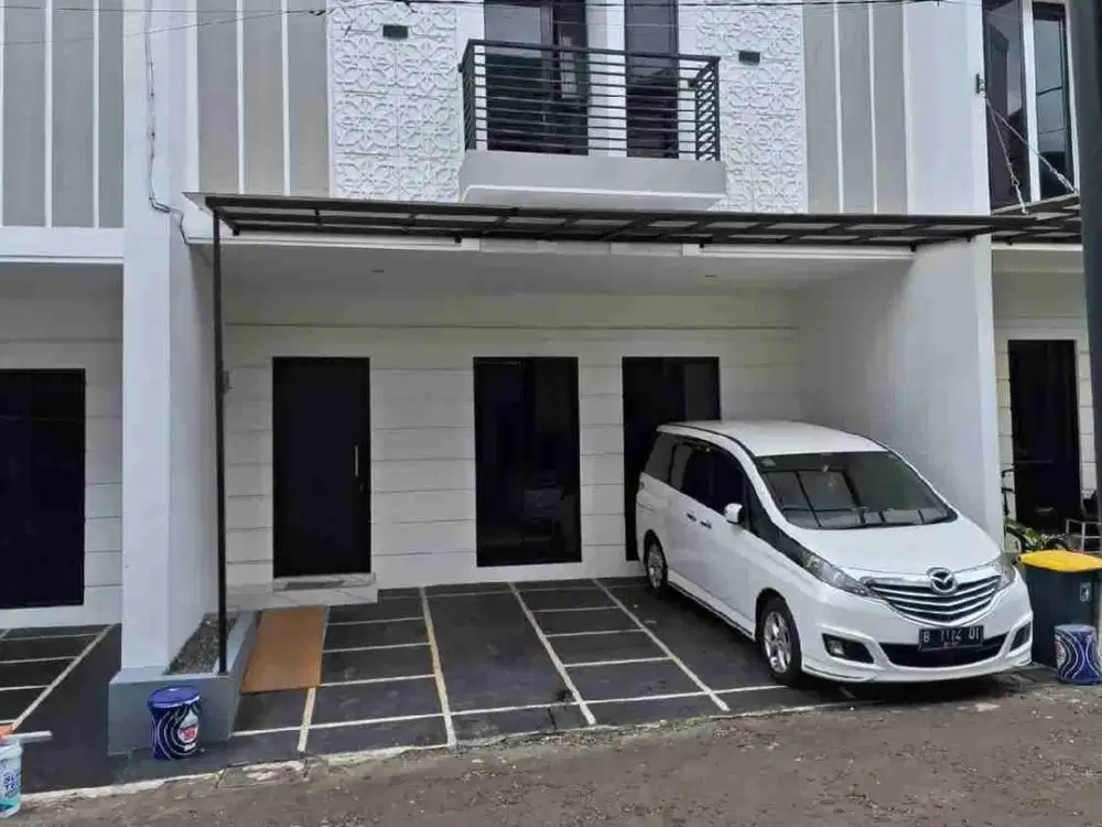 Rumah Baru 2 Lt Siap Huni Dalam Cluster Cempedak Jagakarsa Jakarta Selatan