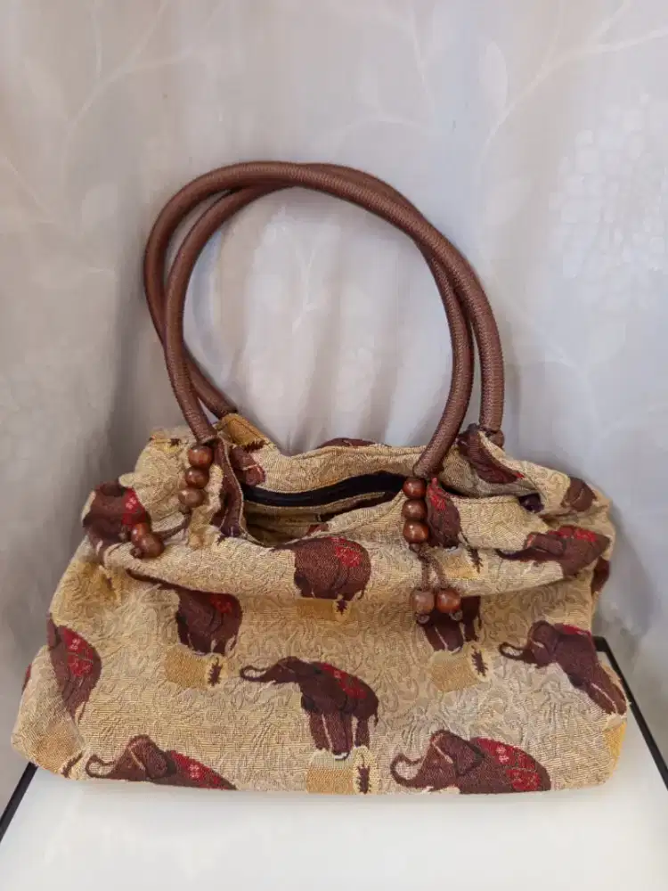 Totebag Authentic Bangkok, Thailand/Vintage Style