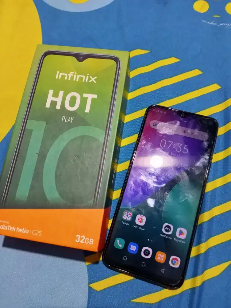 DI JUAL HP ANDROID SECOND INFINIX HOT PLAY 10