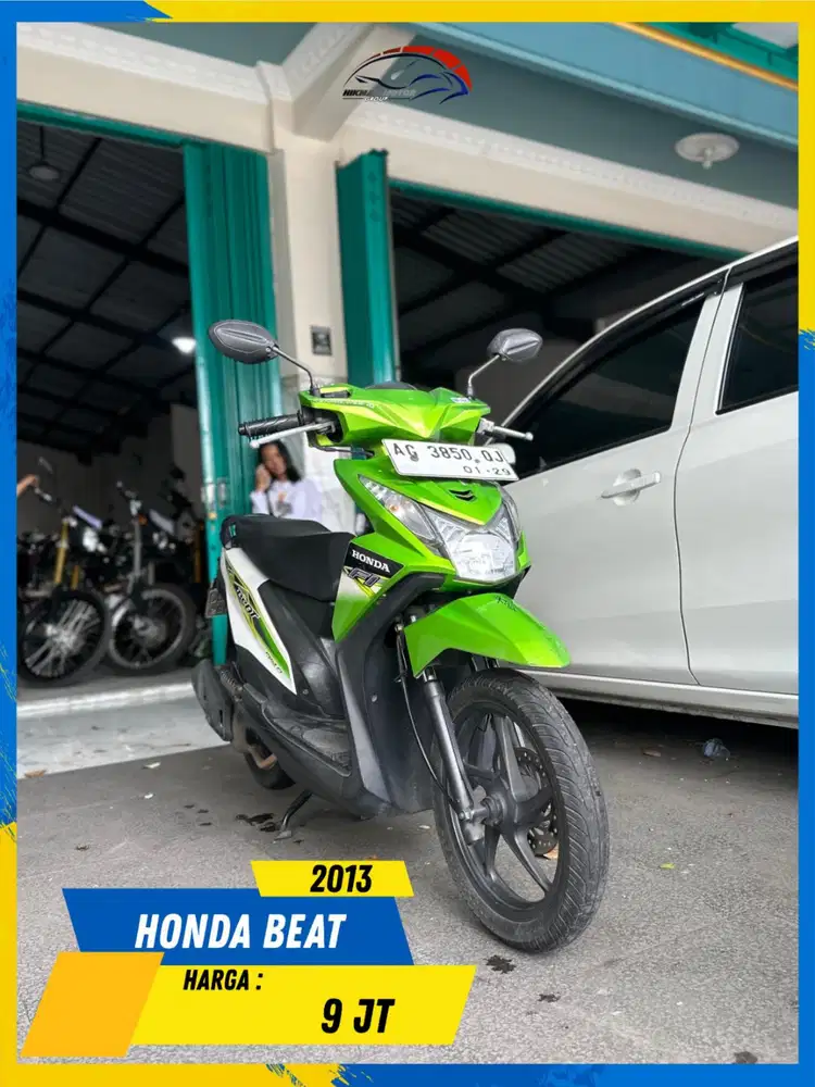 HONDA BEAT 2013 PLAT AG BEKAS CIAMIK MASZEHH HIKMAH MOTOR KEPUH MALANG