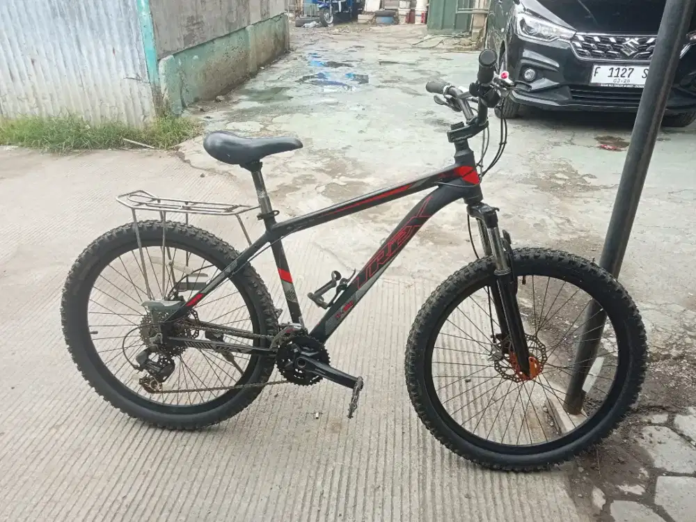 Sepeda mtb bahan alloy 26 Tinggal pakai sudah di upgrade