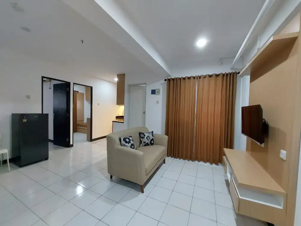 DISEWAKAN APARTEMEN 3 KAMAR TIDUR FULL FURNISH