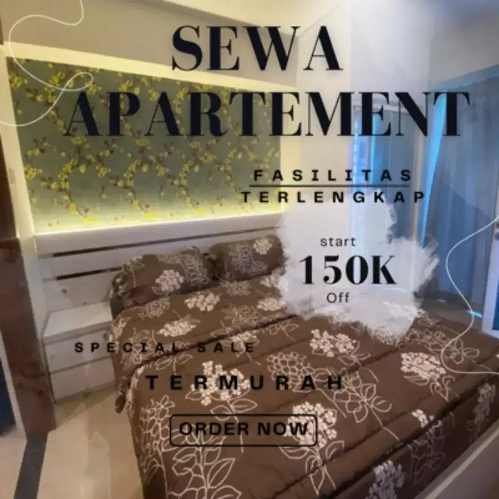 SEWA APARTEMEN TANGERANG EMERALD BINTARO HARIAN/TRANSIT TERMURAH