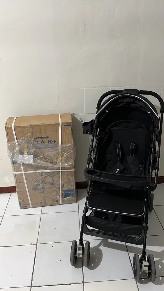 DI JUAL STROLLER BABYDOES OLLA R+ (2 ARAH)