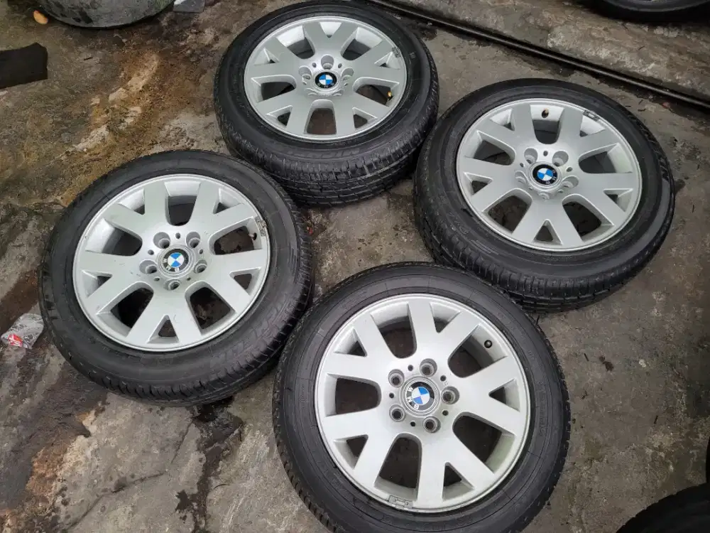 Velg oem bmw seri 3 R16 original paket ban second 4pcs terima tt