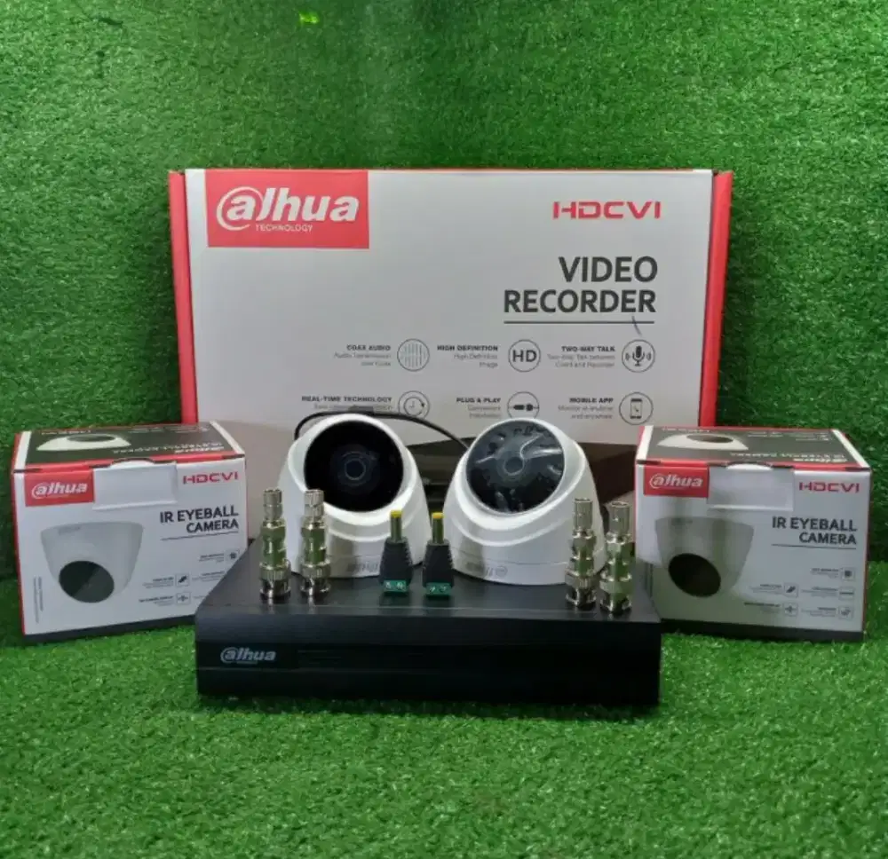 Paket CCTV 2 Kamera Full HD - Garansi 1 Tahun - Termasuk Pasang