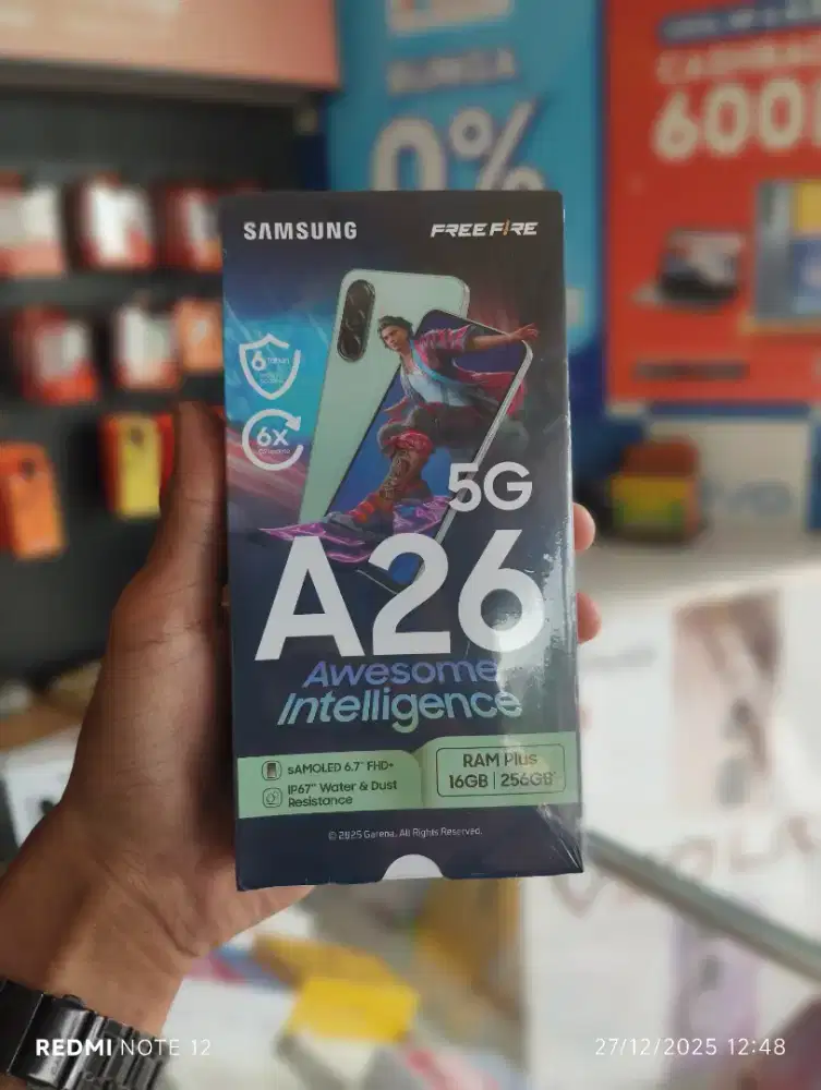 SAMSUNG A26 5G BARU 8/256 BERGARANSI RESMI