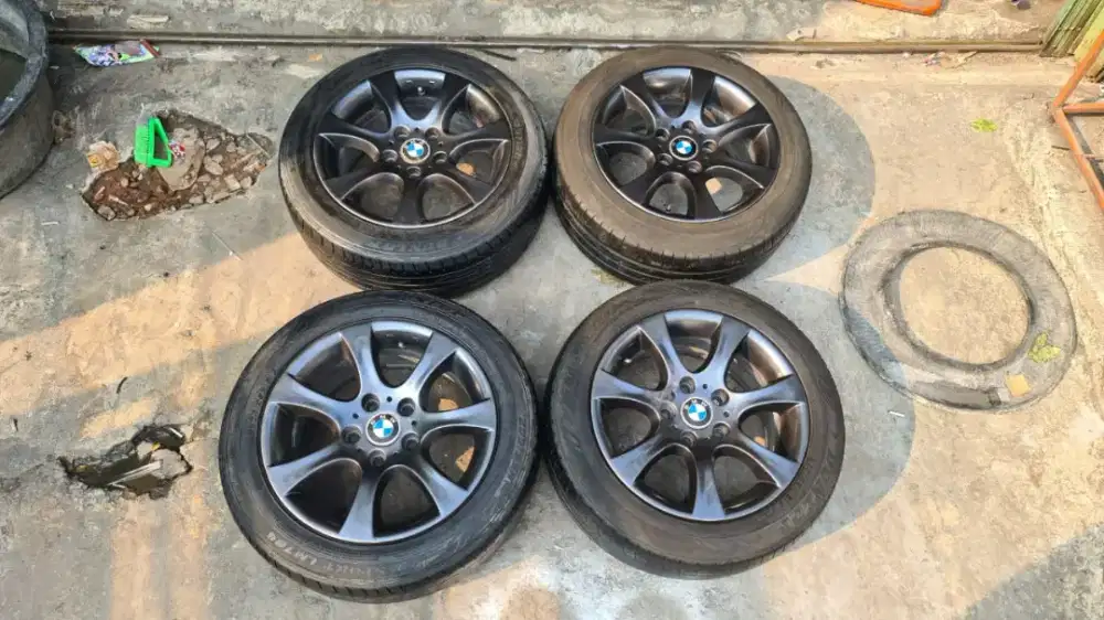 Velg bmw seri 3 R16 paket ban second 4pcs terima tt