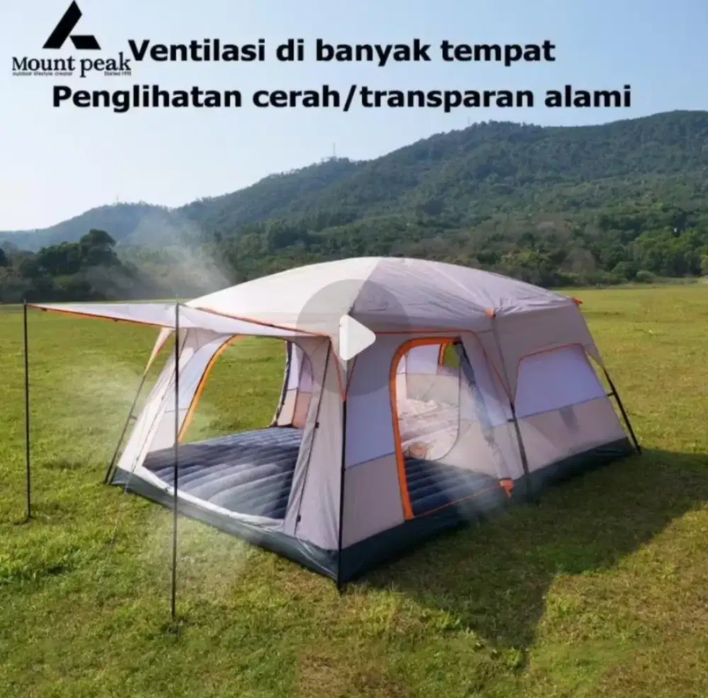 tenda mountpeak 5-8 Orang