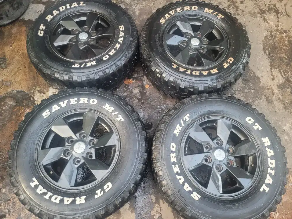 Velg oem ford ranger R16 original paket ban second 4pcs terima tt