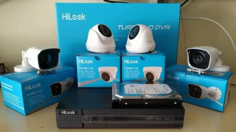 Paket CCTV 2 Kamera Full HD - Tersedia Berbagai Merk- Garansi 1 Tahun